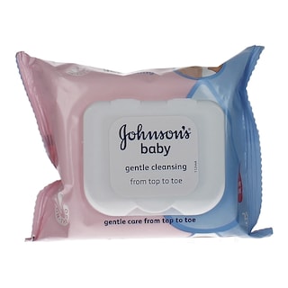 JOHNSON BABY | ΜΩΡΟΜΑΝΤΗΛΑ GENTLE CLEAN 25 ΤΕΜ