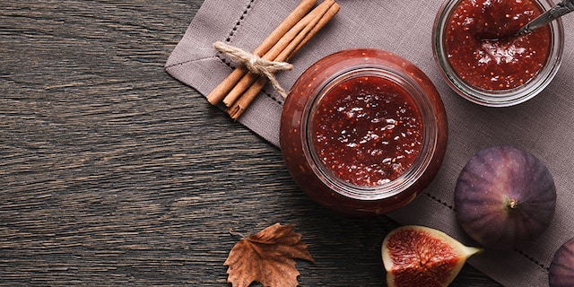 Μαρμελάδα σύκο με άρωμα εσπεριδοειδών