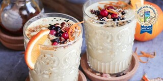 Smoothie με Ταχίνι, Πορτοκάλι και Μέλι
