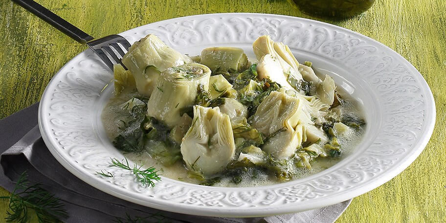 Αγκινάρες φρικασέ