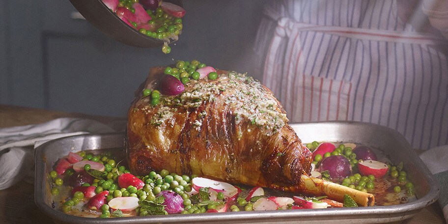 Ψητό αρνίσιο μπούτι