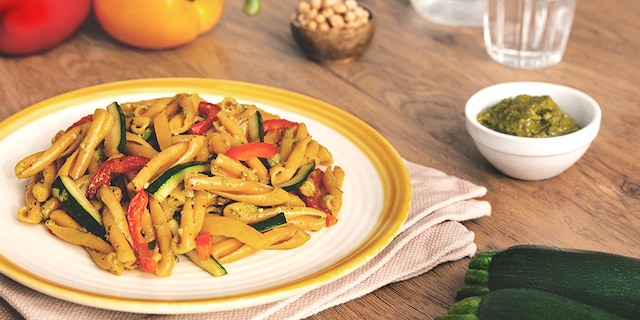 CASARECCE ΑΠΟ ΡΕΒΙΘΙΑ ΜΕ ΣΑΛΤΣΑ ΠΕΣΤΟ ΚΑΙ ΛΑΧΑΝΙΚΑ