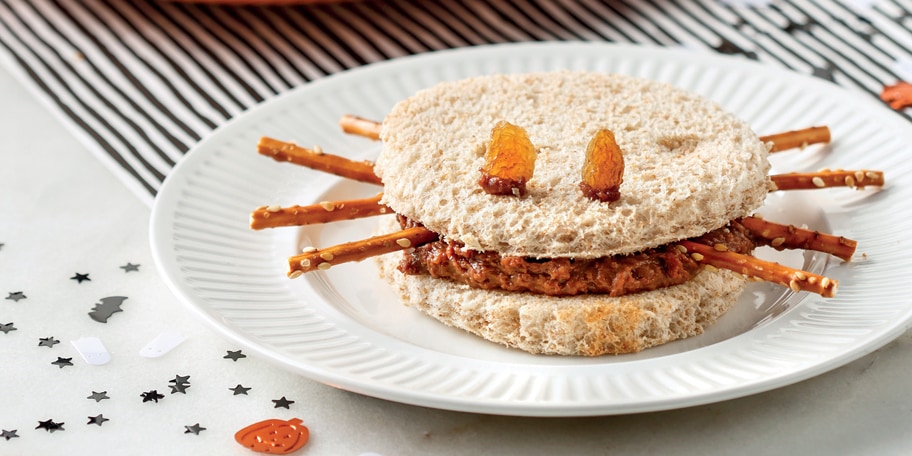 Αλμυρά ή γλυκά σαντουιτσάκια-αράχνη