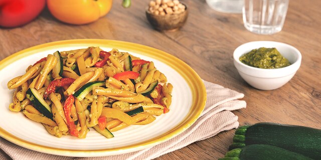 CASARECCE ΑΠΟ ΡΕΒΙΘΙΑ ΜΕ ΣΑΛΤΣΑ ΠΕΣΤΟ ΚΑΙ ΛΑΧΑΝΙΚΑ