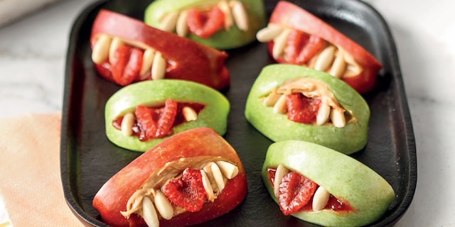 Τερατάκια μήλου με φρούτα του δάσους 