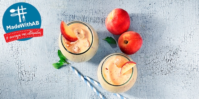 Smoothie με ροδάκινα και γιαούρτι