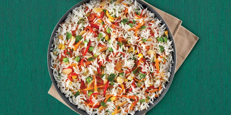 ΤΗΓΑΝΗΤΟ ΡΥΖΙ BASMATI ΜΕ ΛΑΧΑΝΙΚΑ