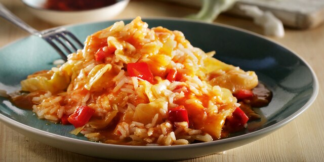 Λαχανόρυζο με πάπρικα καπνιστή