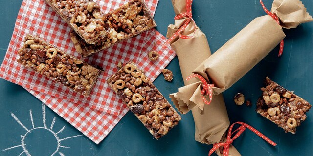 Μπάρα δημητριακών με σοκολάτα