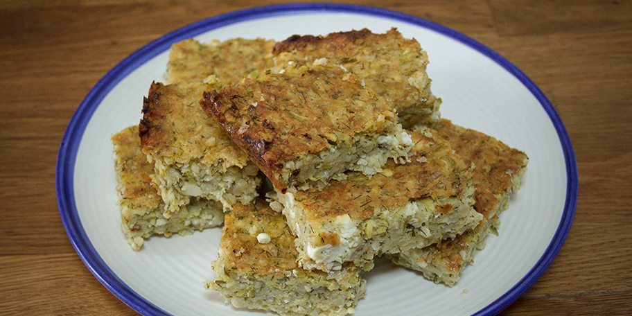 Ταρκάς  ή αλλιώς κολοκυθόπιτα χωρίς φύλλο