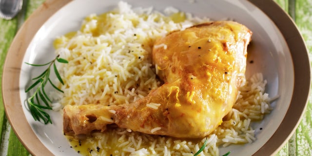 Κοτόπουλο λεμονάτο με τζίντζερ