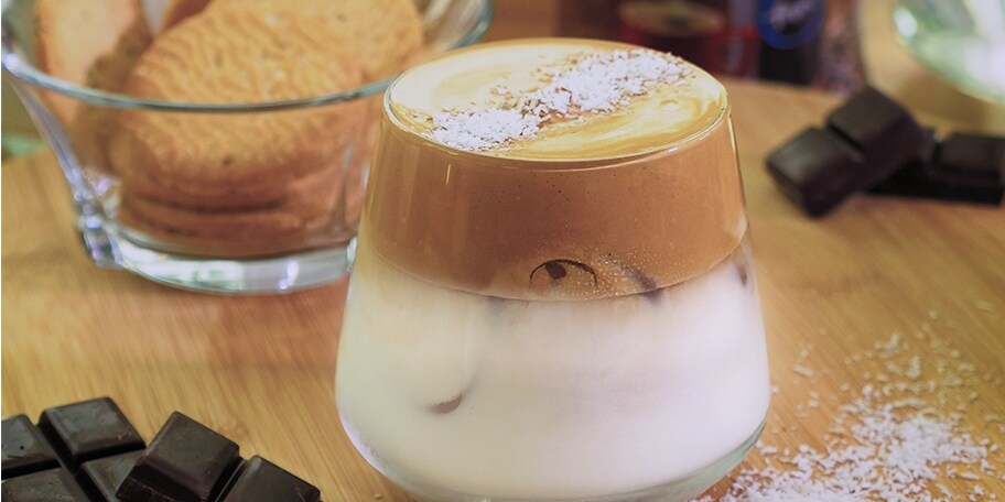 Dalgona Coffee "Vegan Coconut"