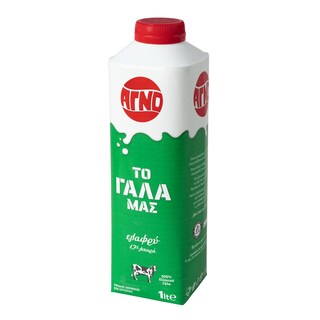 ΑΓΝΟ | Γάλα Αγελάδος Το Γάλα μας Ελαφρύ 1lt