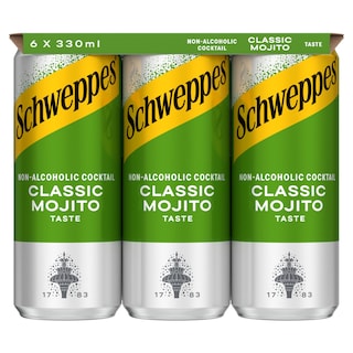 SCHWEPPES | Αναψυκτικό Mojito Κουτί 6x330ml