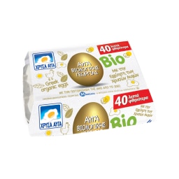 ΧΡΥΣΑ ΑΥΓΑ | 6 BIO EGGS MEDIUM 5363GR (0.40E)