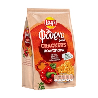 LAYS | Crackers Πολύσπορα με Πάπρικα και Μυρωδικά 80g
