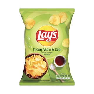 LAYS | Τσιπς Αλάτι και Ξύδι 120g