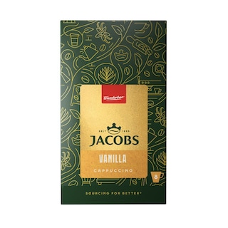 JACOBS | Στιγμιαίος Καφές Cappuccino Βανίλια 8x12g
