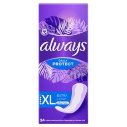 ALWAYS | Panty Liners Daily Protect Extra Long 24 Pieces