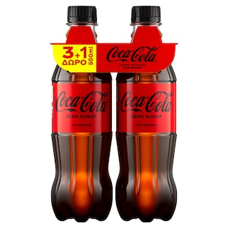 COCA COLA | .  4x500ml 3+1 free