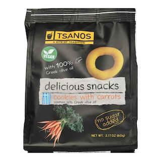 ΤΣΑΝΑΚΙΑ | Κουλούρια Καρότο 60g