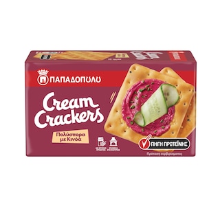 CREAM CRACKERS | Κράκερς Πολύσπορα Κινόα 195g