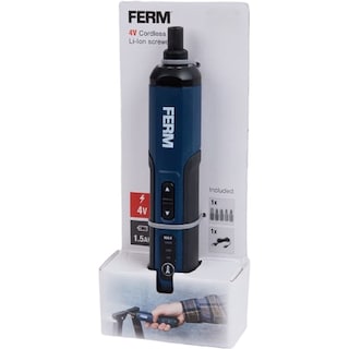 FERM | Κατσαβίδι Ασύρματο Ίσιο 4V 1.5Ah 1 Τεμάχιο