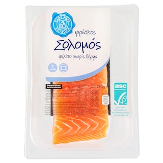 ΑΒ ΕΠΙΛΟΓΗ | Σολομός Φιλέτο χωρίς Δέρμα 250g