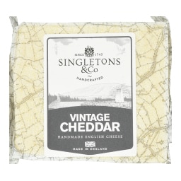 SINGLETONS | Τυρί Vintage Cheddar 200g