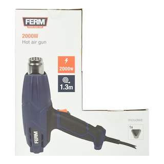 FERM | Πιστόλι Θερμού Αέρα 2000W 1 Τεμάχιο