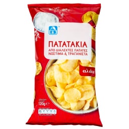 ΑΒ | Τσιπς Αλάτι 120g