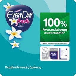 EVERY DAY | Σερβιέτες Fresh Normal Ultra Plus Economy 18 Τεμάχια