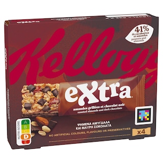 KELLOGGS | KELLOGGS BARS ΑΜΥΓΔ./ΣΚ.ΣΟΚΟΛ. 4Χ32G