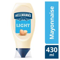 HELLMANN'S | Mayonnaise Light Top Down 430ml