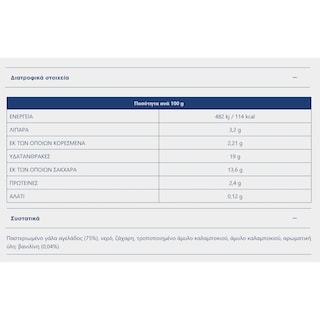 ΔΩΔΩΝΗ | Κρέμα Βανίλια Παραδοσιακή 160g