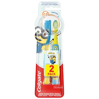 COLGATE | Οδοντόβουρτσα Παιδική 2-6 Ετών 2 Τεμάχια