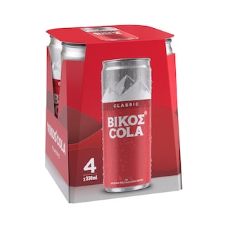 ΒΙΚΟΣ | Αναψυκτικό Cola Classic Κουτί 4x330ml