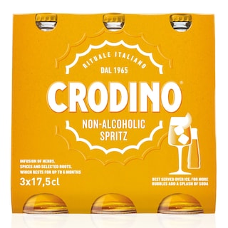 CRODINO | Απεριτίφ Χωρίς Αλκοόλ 3x175ml