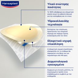 HANSAPLAST | Επιθέματα Για Φουσκάλες 5 Τεμάχια