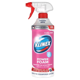 KLINEX | Power Foam Spray Μπάνιο Floral Fresh 650ml