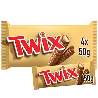 TWIX | Σοκολάτα Γάλακτος Μπισκότο Καραμέλα 4x50g