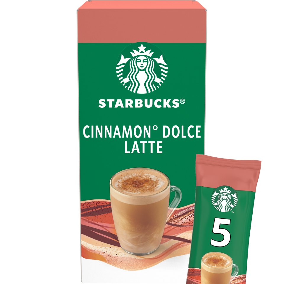 STARBUCKS Στιγμιαίος Καφές Cinnamon Dolce Latte 5x23.5g