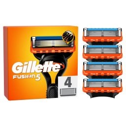 GILLETTE | FUSION | Ανταλλακτικά Ξυριστικής Μηχανής 4 Τεμάχια