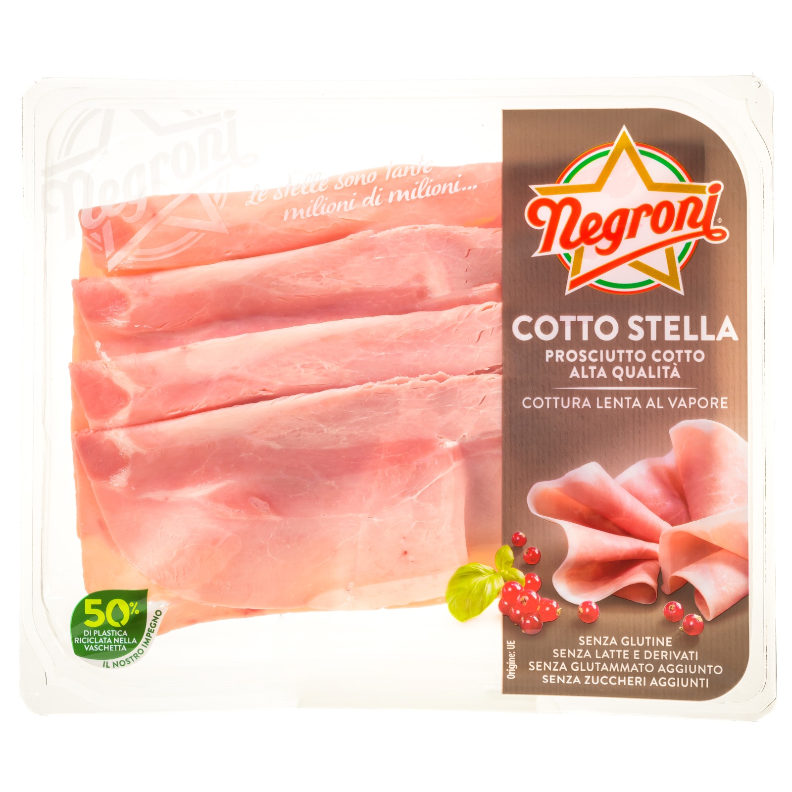 NEGRONI Προσούτο Cotto Φέτες 110g