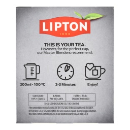 LIPTON | Τσάι Earl Grey Περγαμόντο 25 Τεμάχια