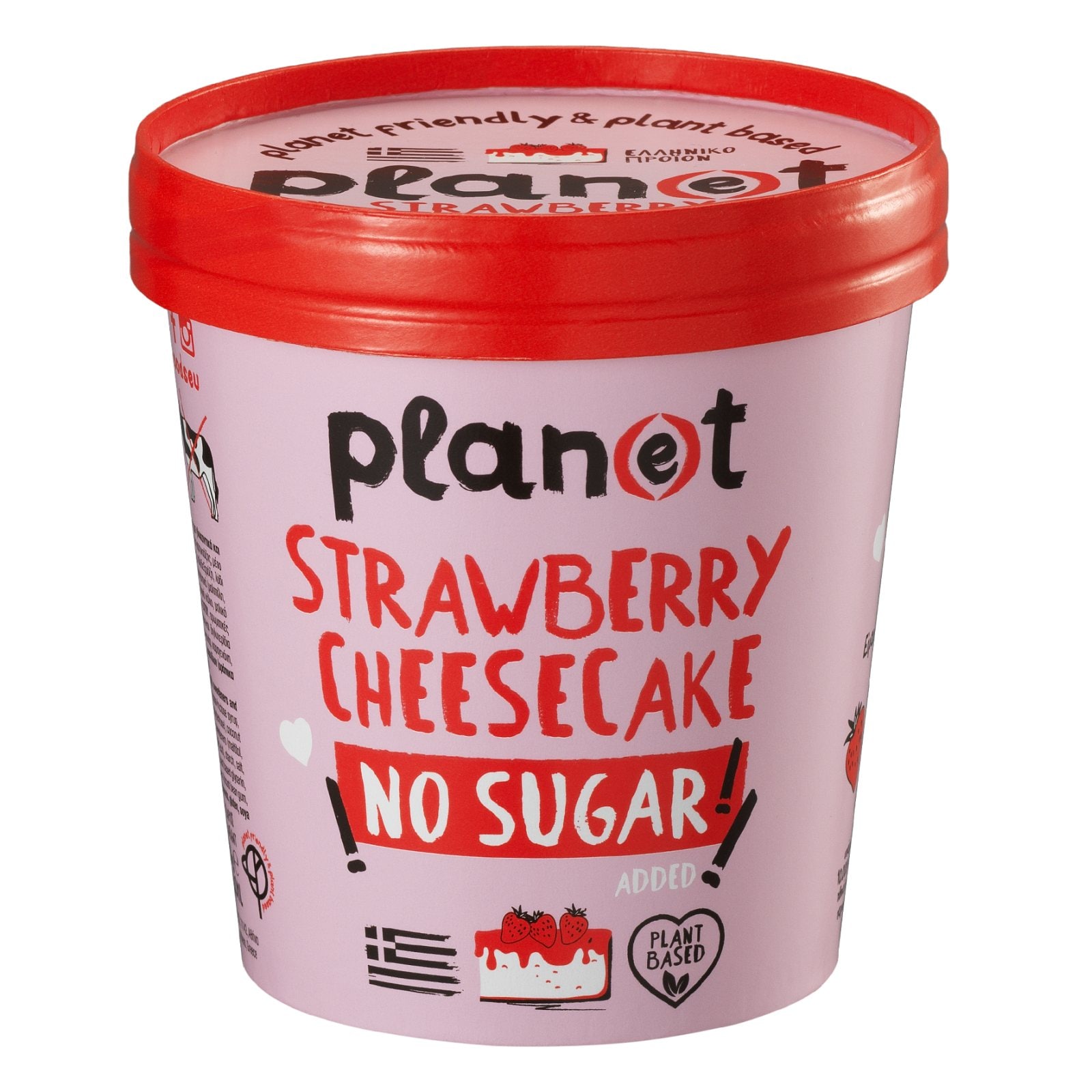 PLANET Παγωτό Strawberry Cheesecake 250g