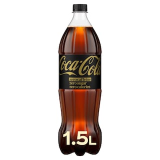 COCA COLA | Αναψυκτικό Cola Zero Χωρίς Καφεΐνη 1.5lt