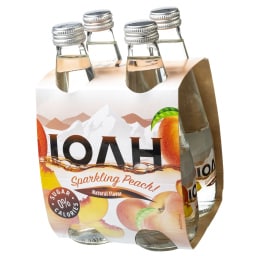 ΙΟΛΗ | Ανθρακούχο Νερό Ροδάκινο 4x330ml