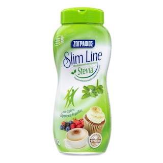 ΖΩΓΡΑΦΟΣ | Γλυκαντικό Σκόνη Slim Line Stevia 90g