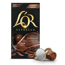 LOR | Κάψουλες Καφέ Espresso Σοκολάτα 10x5.2g
